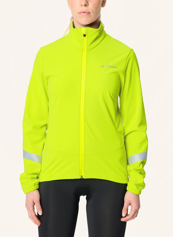 VAUDE Softshell-Jacke W MATERA SOFTSHELL J III NEONGELB