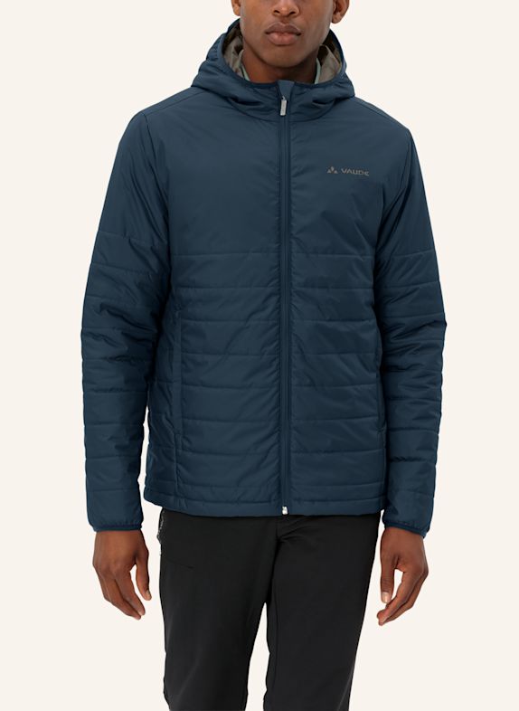 VAUDE Isolationsjacke M TESINO HOODED JACKET BEIGE / CREME / BLAU