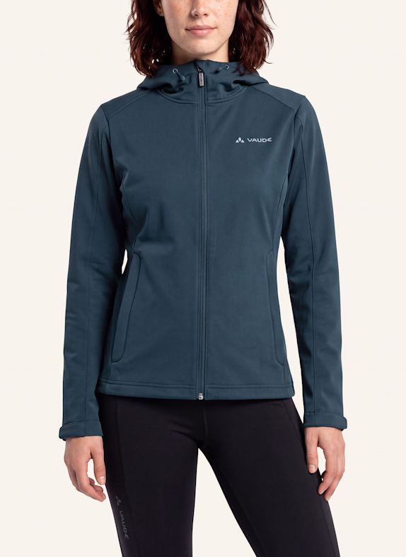 VAUDE Softshell-Jacke W MANANG SOFTSHELL JACKET BLAU