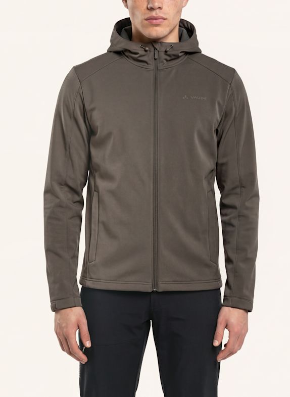 VAUDE Softshell-Jacke M MANANG SOFTSHELL JACKET BRAUN