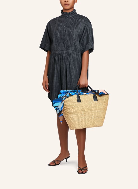 SUSU ACCRA Shopper BLUE ADA1 BEIGE