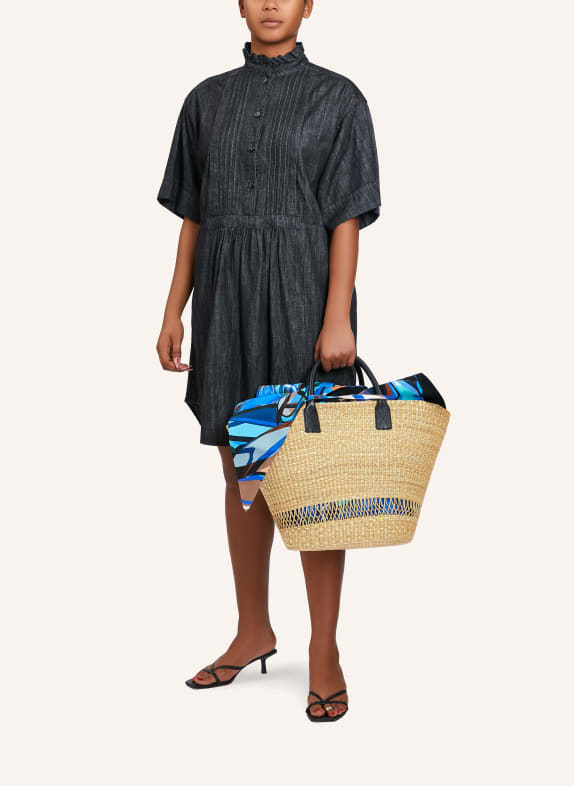 SUSU ACCRA Shopper BLUE ADA2 BEIGE