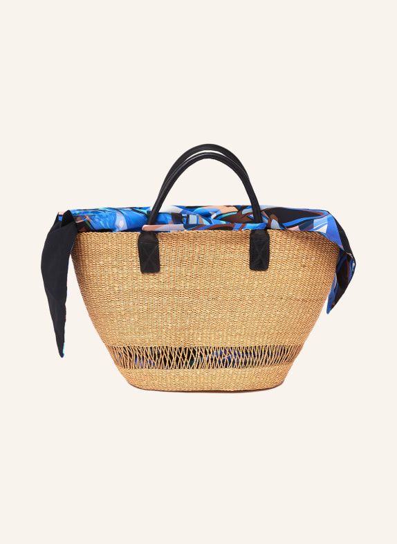 SUSU ACCRA Shopper BLUE ADA2 BEIGE