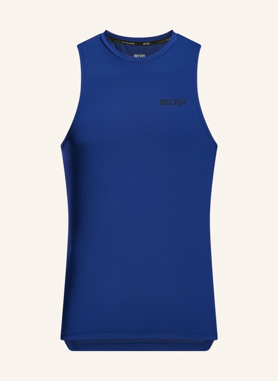 cep Tanktop THE RUN DUNKELBLAU