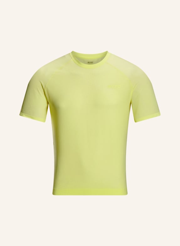 cep Laufshirt ULTRALIGHT SHORT SLEEVE HELLGRÜN