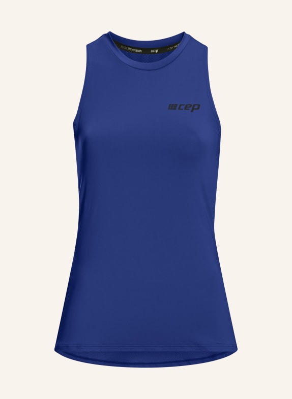 cep Tanktop THE RUN DUNKELBLAU