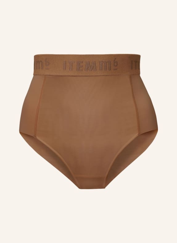 ITEM m6 Shape-Panty ALL MESH HELLBRAUN