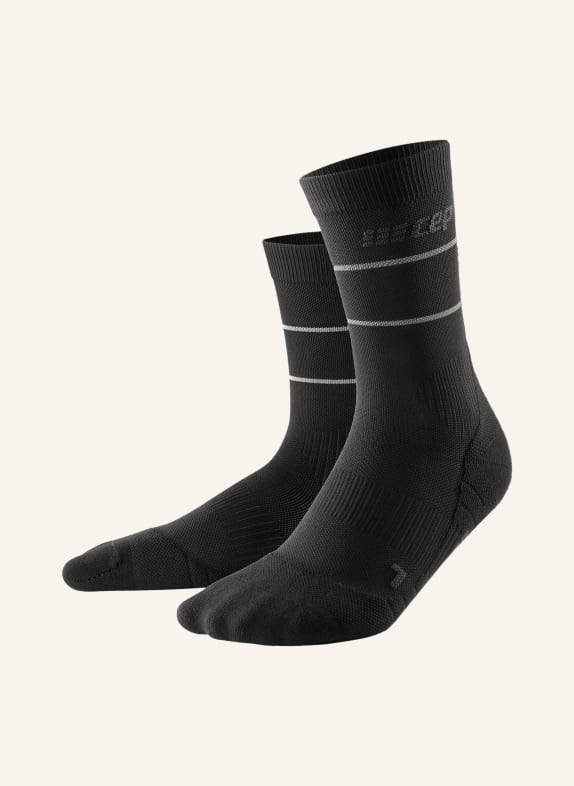 cep Laufsocken REFLECTIVE COMPRESSION MID CUT