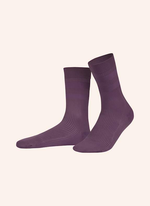 ITEM m6 Socken CONSCIOUS COTTON DUNKELLILA