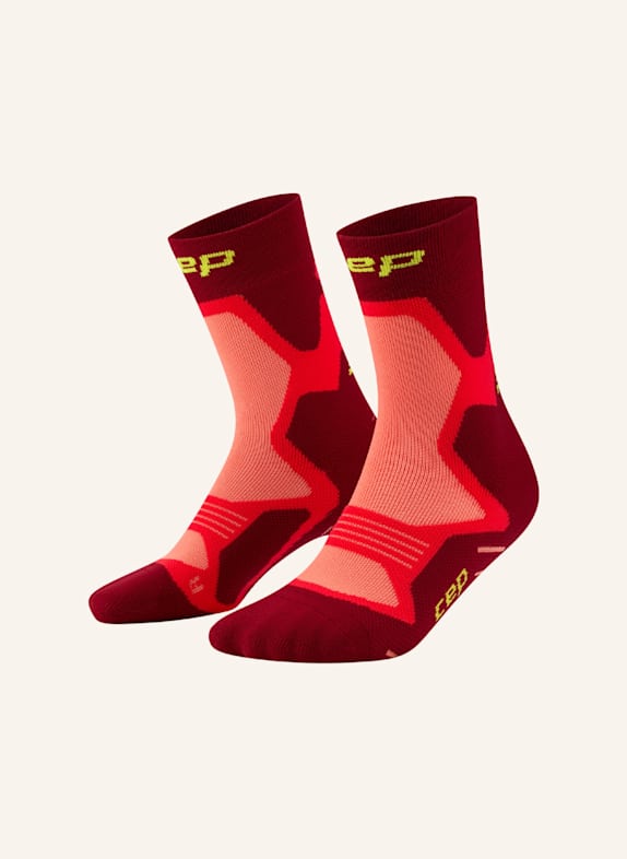 cep CEP Run Cushion Socks Mid Cut ROT