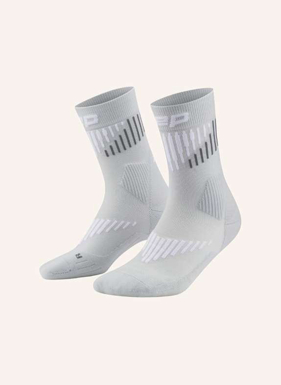 cep CEP CEP core run merino socks, mid cut, 3.0, women GRAU