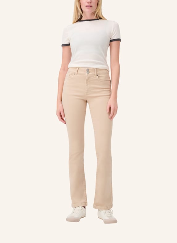 ITEM m6 Bootcut Jeans BOOTCUT HIGH RISE BEIGE