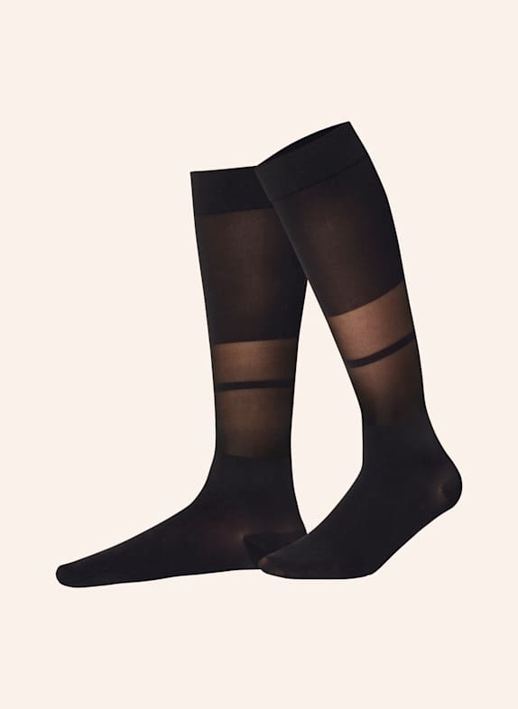ITEM m6 Knee-High Stripes SCHWARZ