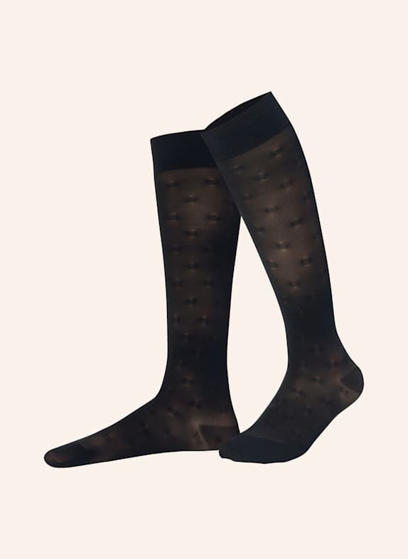 ITEM m6 Knee-High Dotties SCHWARZ