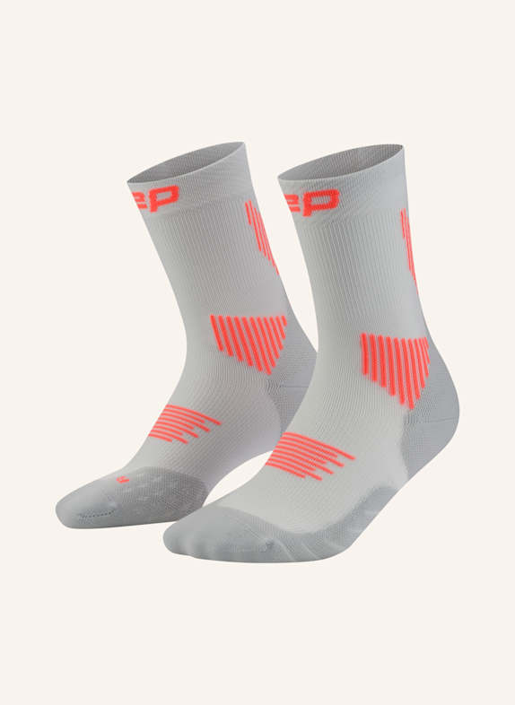 cep Laufsocken CORE RUN MID CUT GRAU