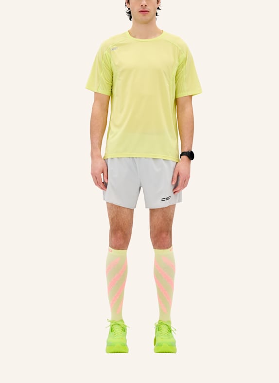 cep CEP CEP run shorts, loose fit, men HELLGRAU