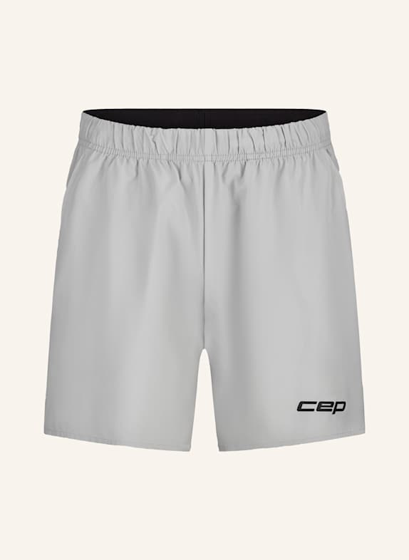 cep CEP CEP run shorts, loose fit, men HELLGRAU