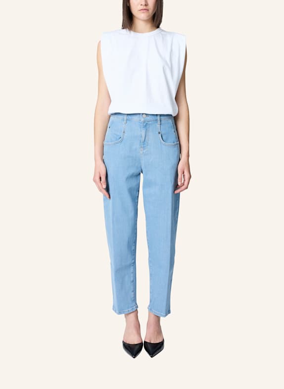 ITEM m6 Mom Jeans RELAXED HIGH RISE DENIM HELLBLAU