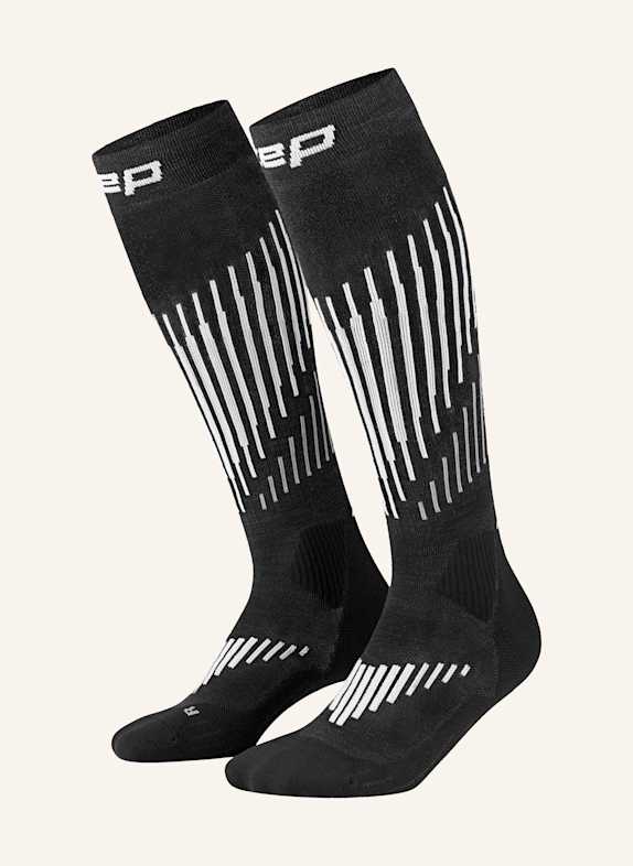 cep CEP CEP core run merino socks, tall, 3.0, men SCHWARZ
