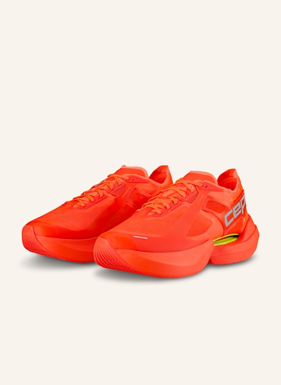 cep Laufschuhe CEP PRO RUN OPTASPEED BOWTECH NEONORANGE