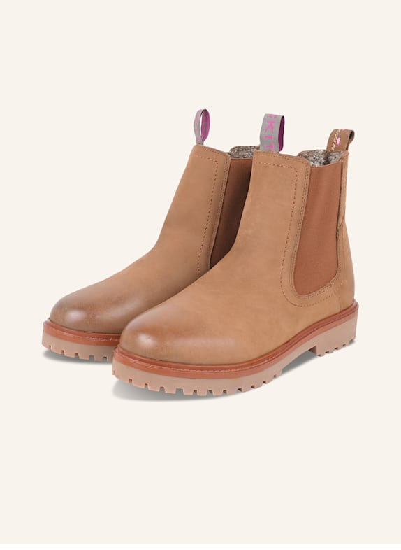 CRICKIT Chelsea-Boots SOA COGNAC