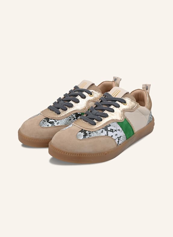 CRICKIT Sneaker RONJA CAMEL/ GRÜN