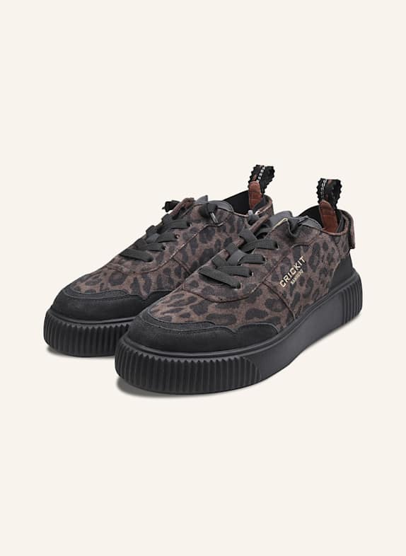CRICKIT Sneaker PARIA SCHWARZ/ BRAUN