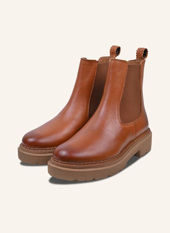 CRICKIT Chelsea-Boots URBINO COGNAC
