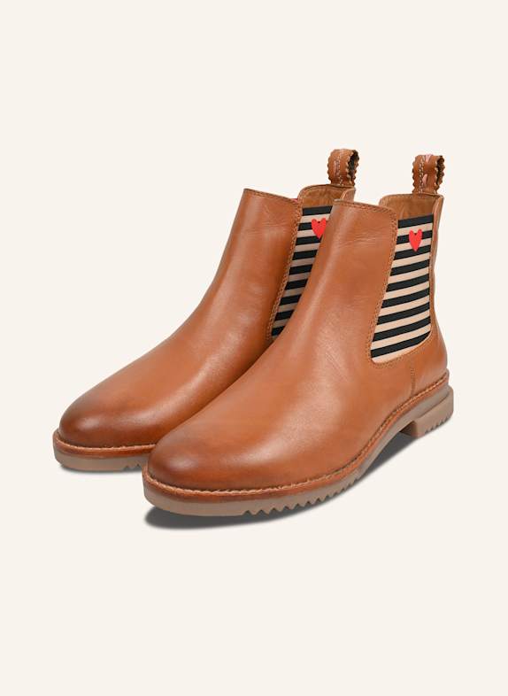 CRICKIT Chelsea-Boots UNNA COGNAC
