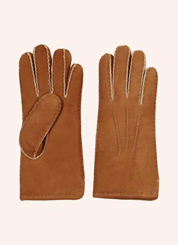 Högl Lederhandschuhe GLOVES COSY CAMEL