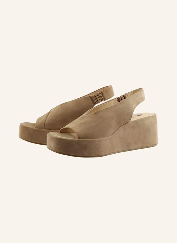 Högl Plateau-Wedges TAUPE