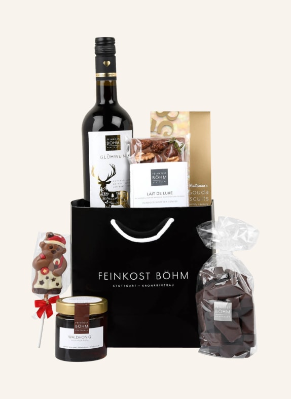 Feinkost Böhm Weihnachtstüte SCHWARZ