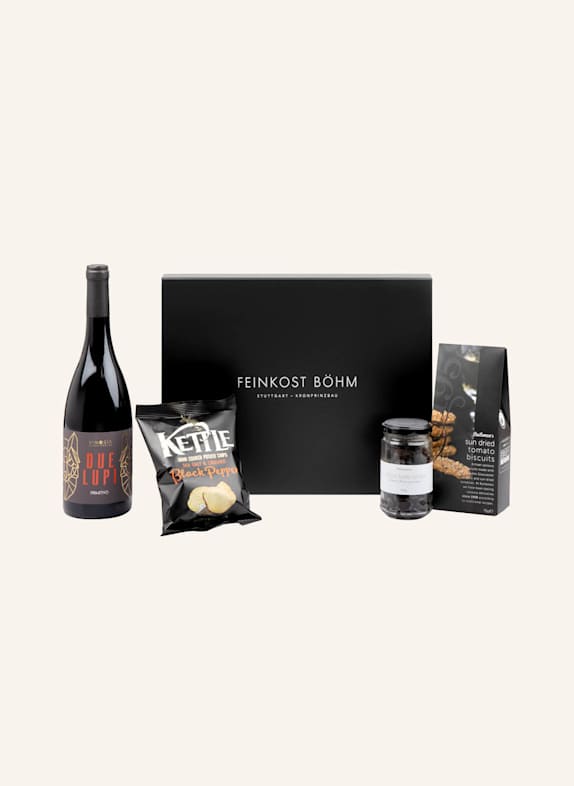 Feinkost Böhm Geschenkbox GENTLEMEN SCHWARZ