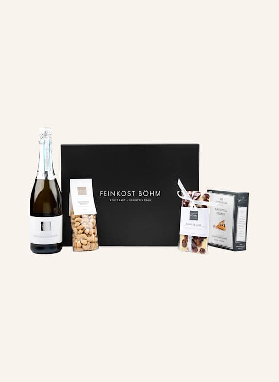 Feinkost Böhm Geschenkbox KLEINES DANKESCHÖN SCHWARZ