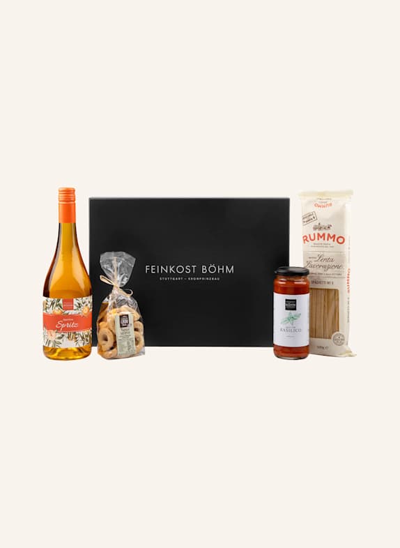 Feinkost Böhm Geschenkbox LA DOLCE VITA SCHWARZ