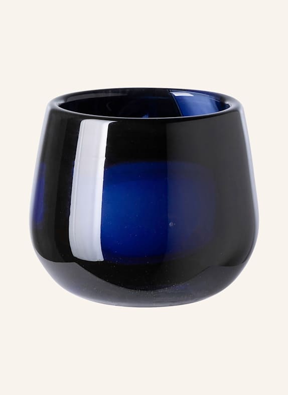 Fink Glasvase, Windlicht MARLY BLAU