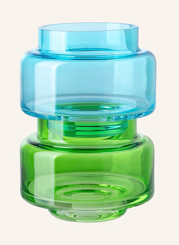 Fink Studio Teelichthalter NICE ONE GRÜN/ TÜRKIS