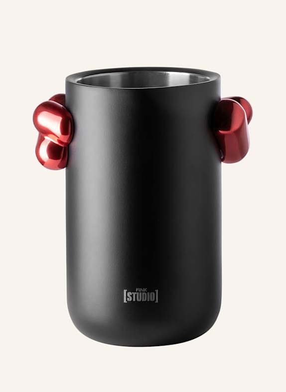 Fink Studio Weinkühler POP ART ROT/ SCHWARZ