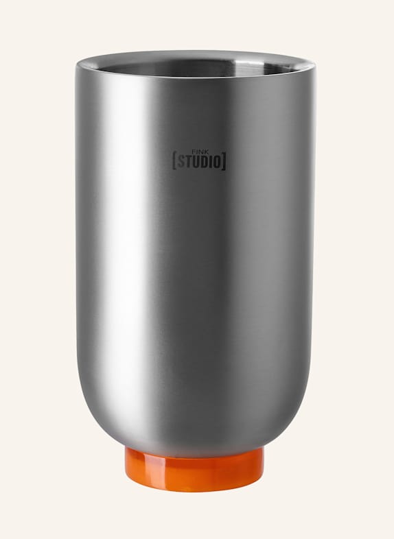 Fink Studio Weinkühler ICE LOVE ORANGE/ GRAU