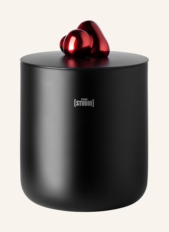 Fink Studio Eiswürfeleimer POP ART ROT/ SCHWARZ