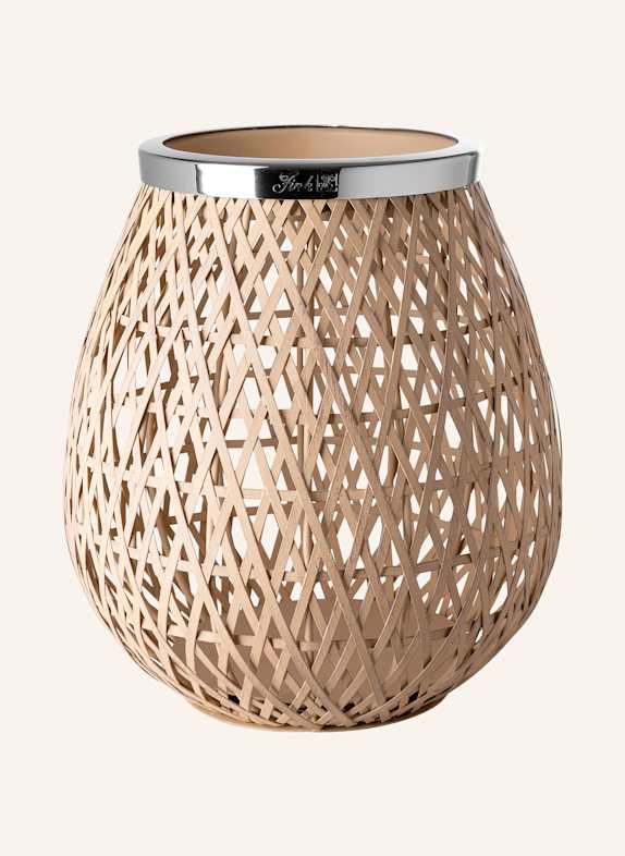 Fink Windlicht ohne Glas SHONA SILBER