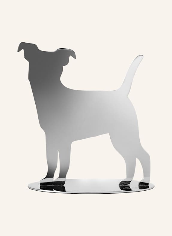 Fink Deko Hund RUSSEL SILBER