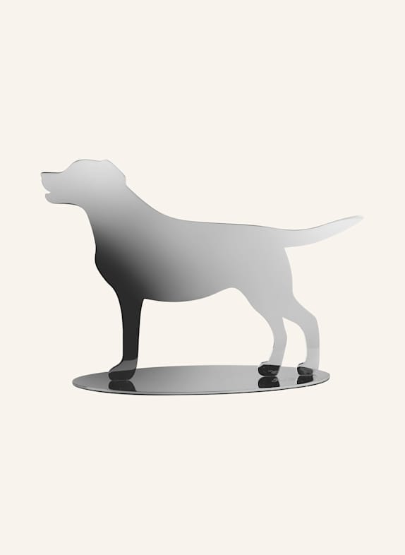 Fink Deko Hund LABBI SILBER