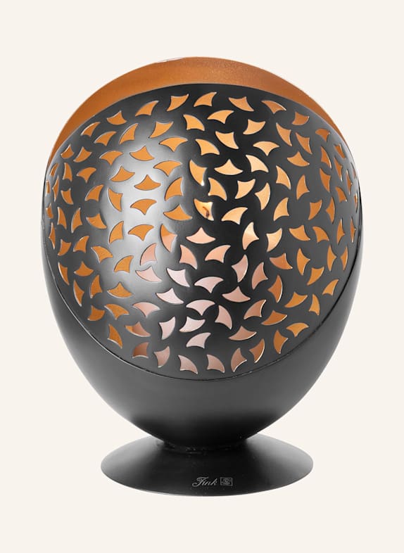 Fink Windlicht ohne Glas PURIA SCHWARZ