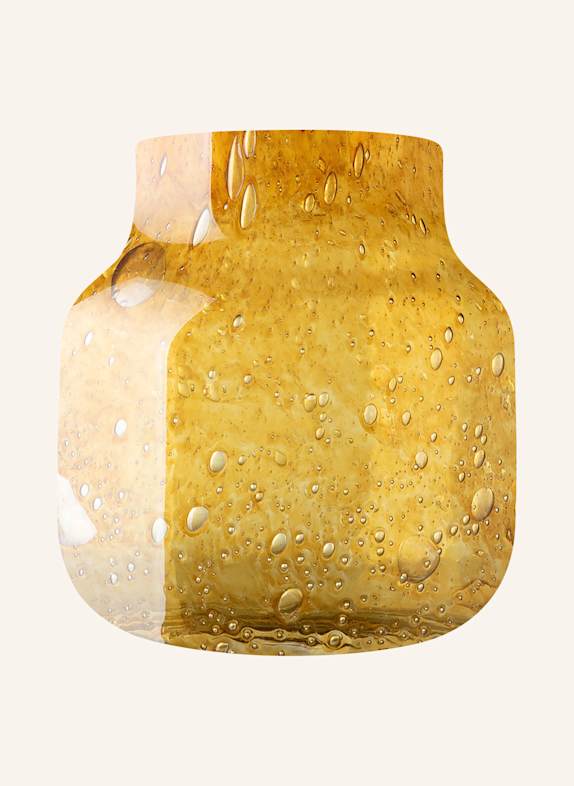 Fink Glasvase, Windlicht SOLEA GELB