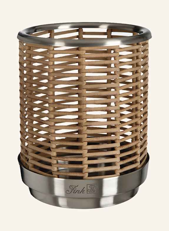 Fink Windlicht ohne Glas FLAVIO SILBER