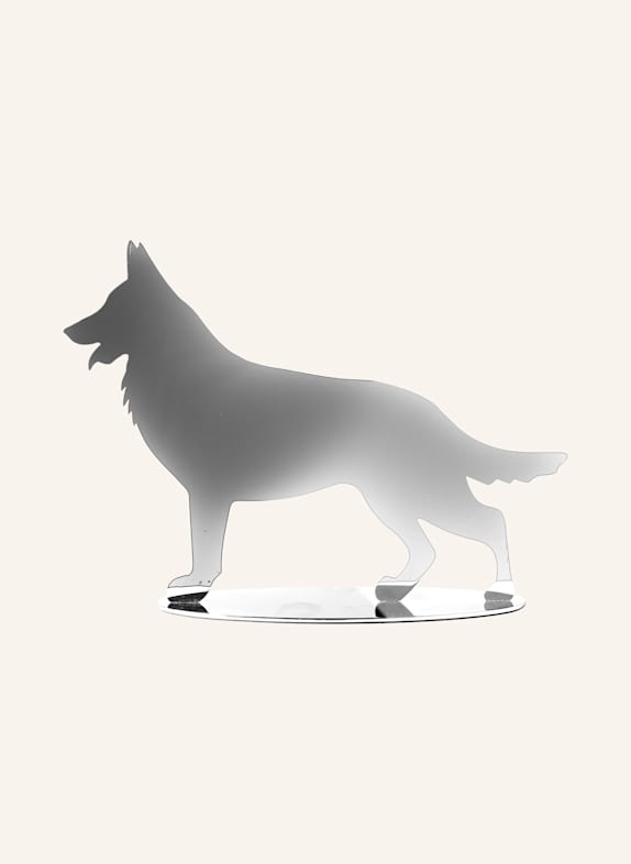 Fink Deko Hund FALCO SILBER