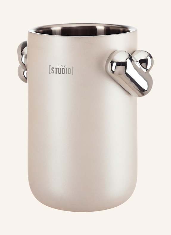 Fink Studio Weinkühler SPACE PEARL SILBER/ CREME