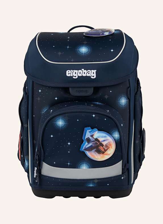 ergobag Schulranzen-Set CUBO SET DUNKELBLAU/ BLAU