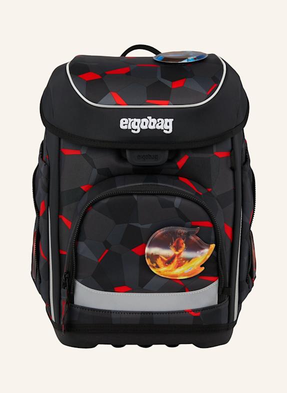 ergobag Schulranzen-Set CUBO SET GRAU